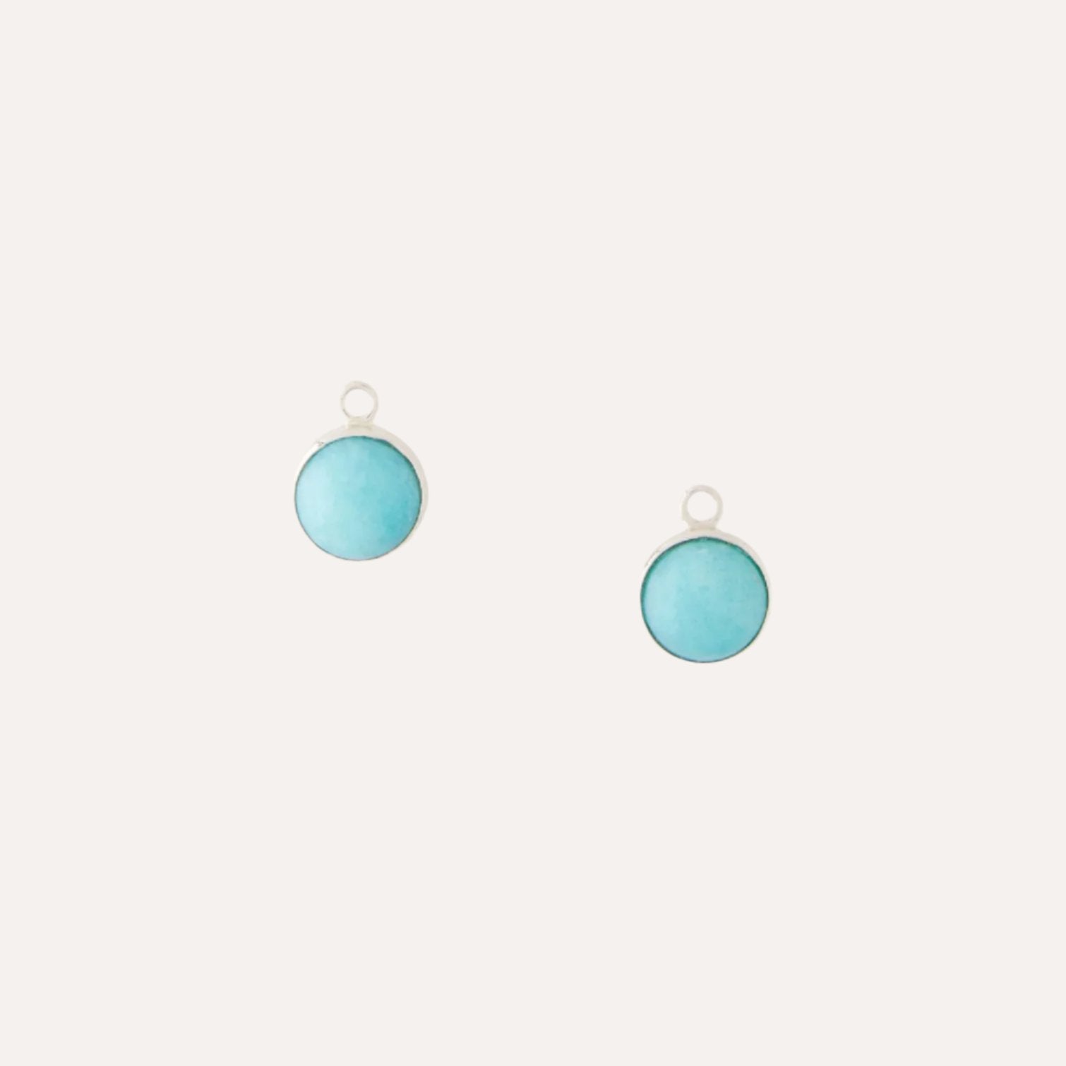 Amazonite 10mm Earring Drops