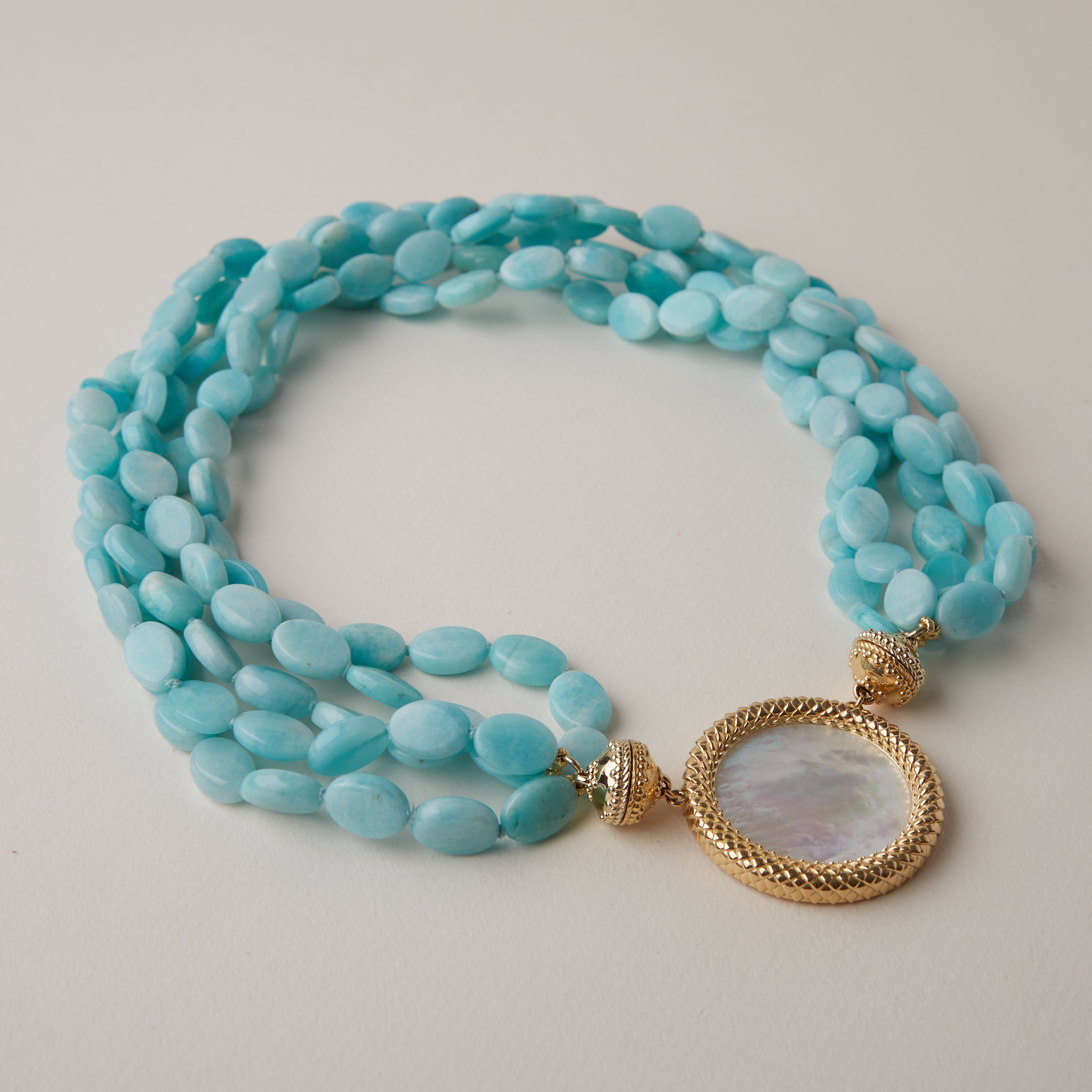 Amazonite Multi-Strand Necklace