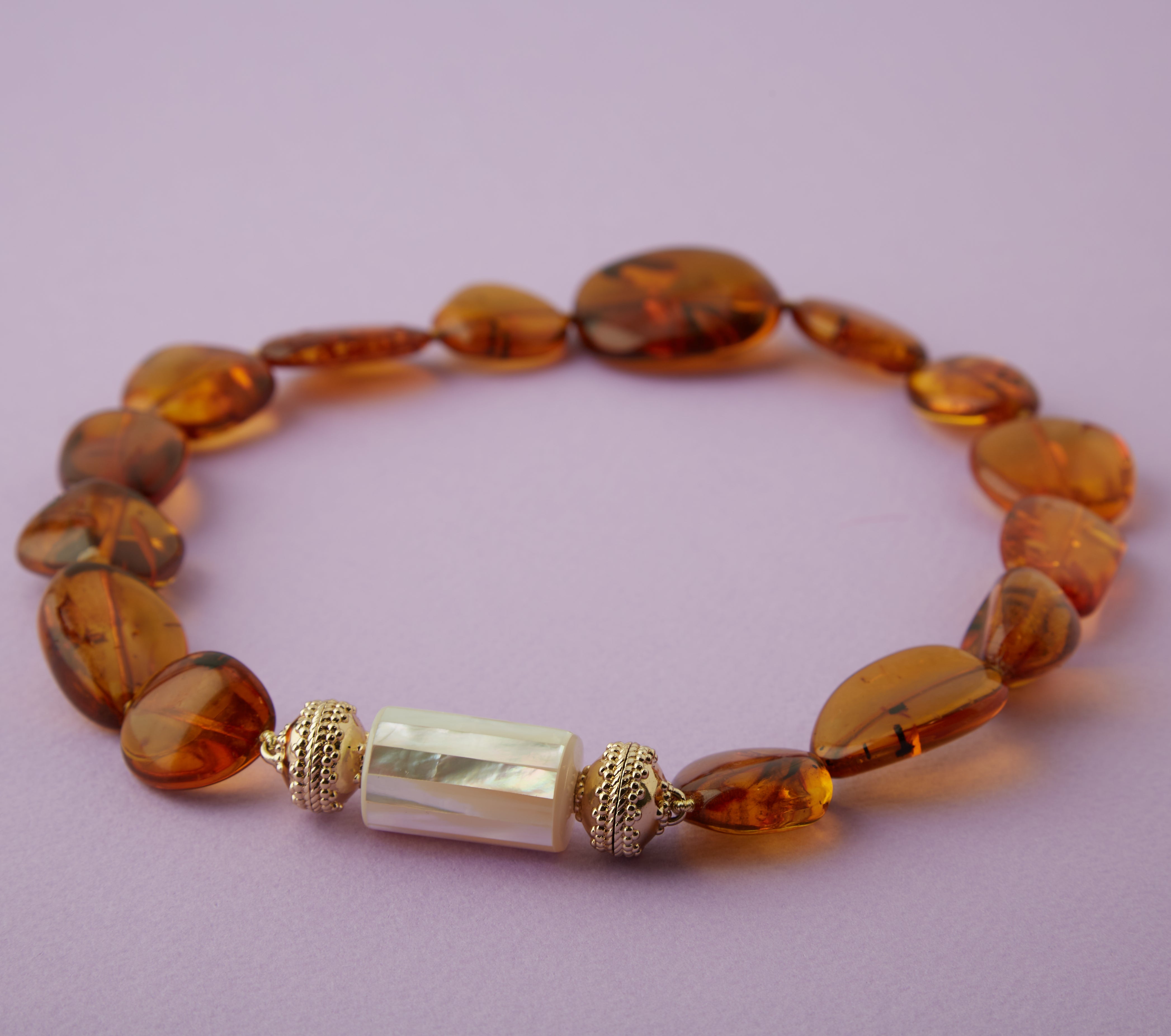 Helen Amber Necklace