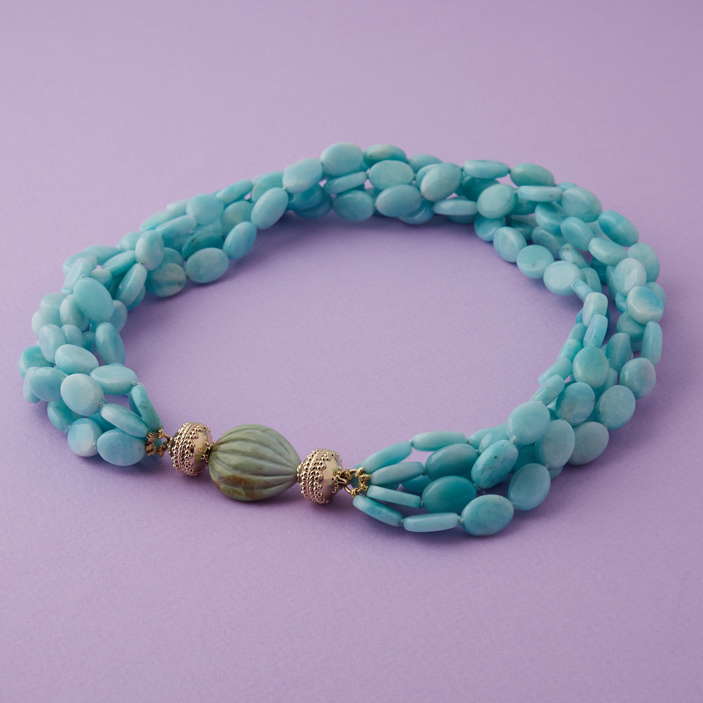 Amazonite Multi-Strand Necklace