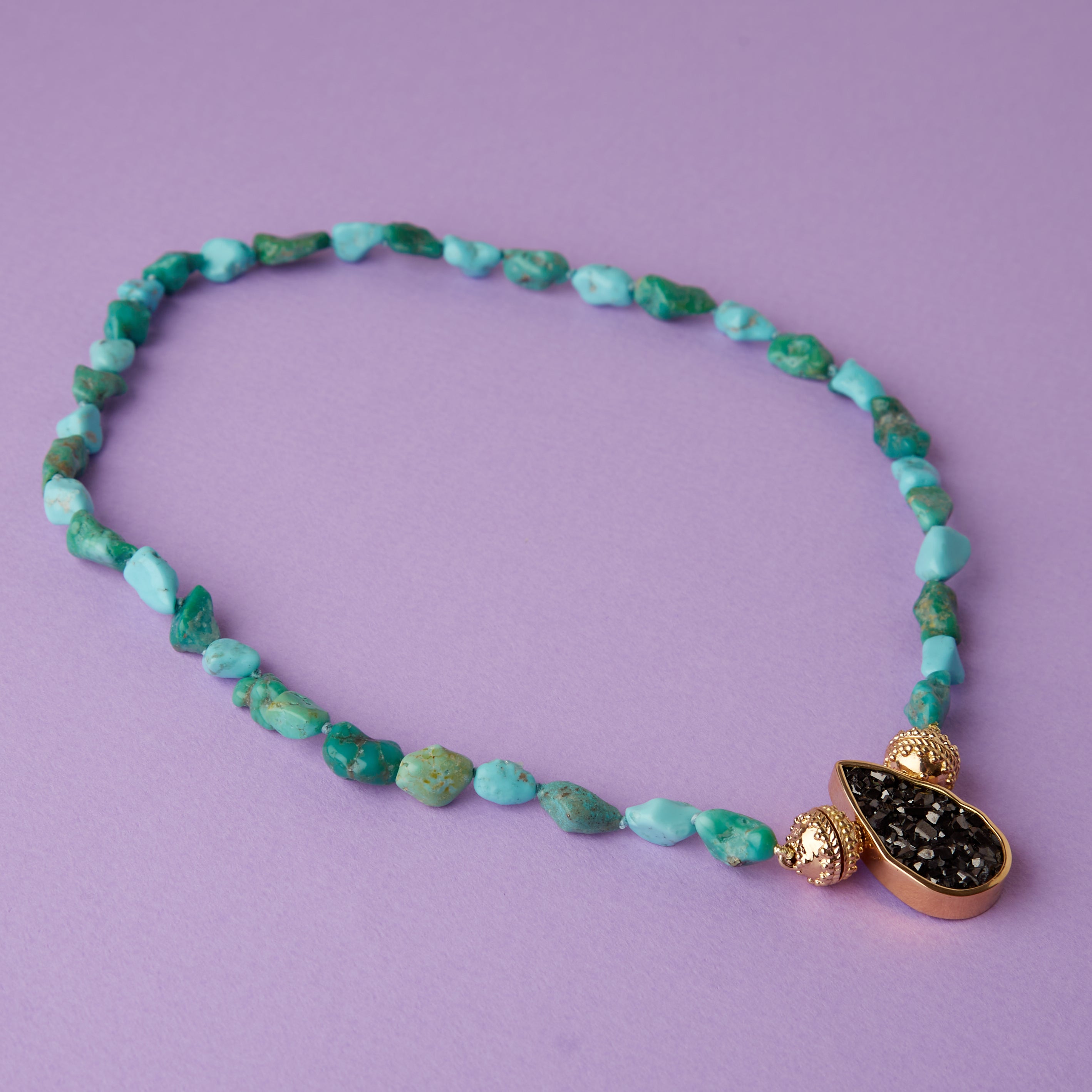 Multi-Turquoise Mini Necklace