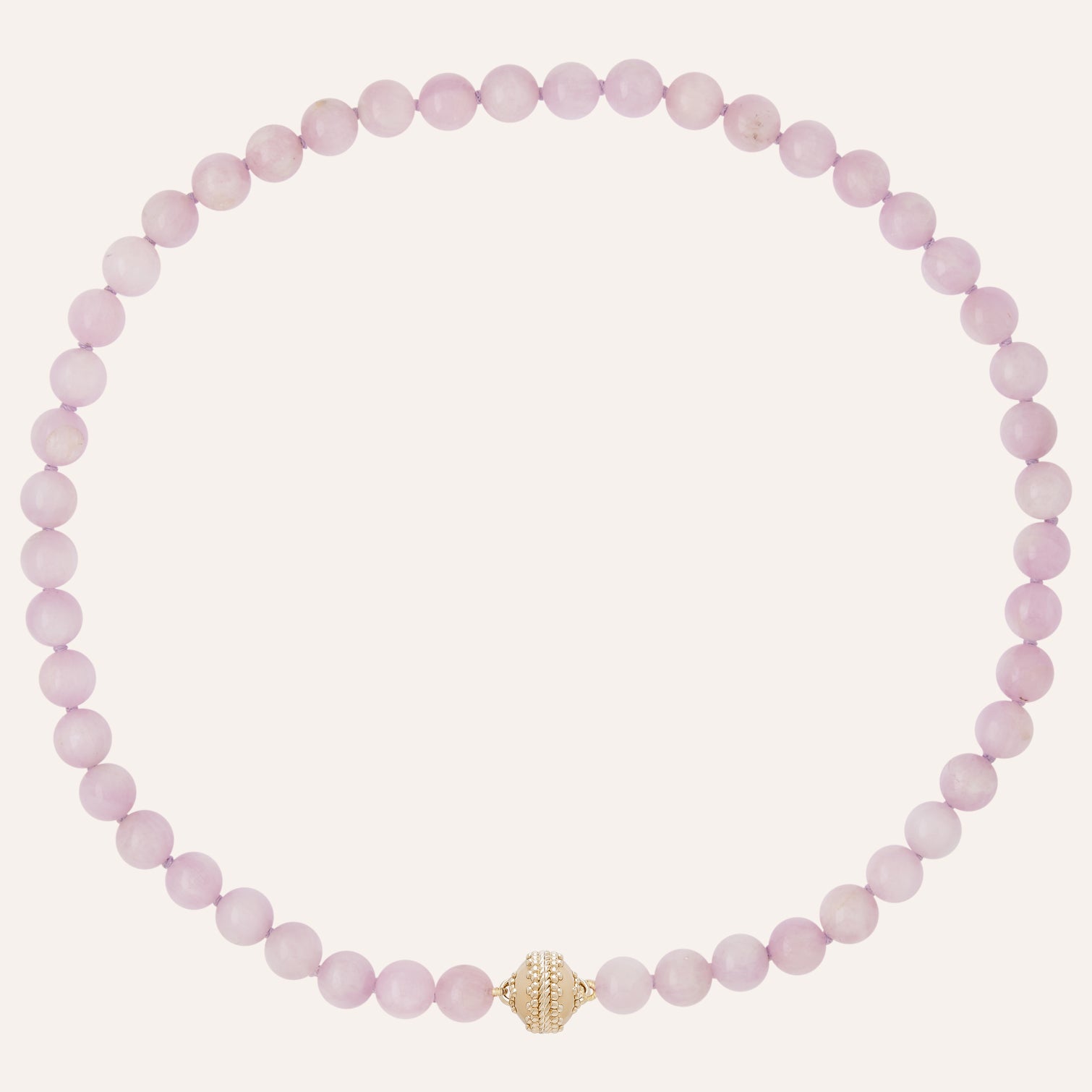 Victoire 8mm Kunzite Mini Necklace