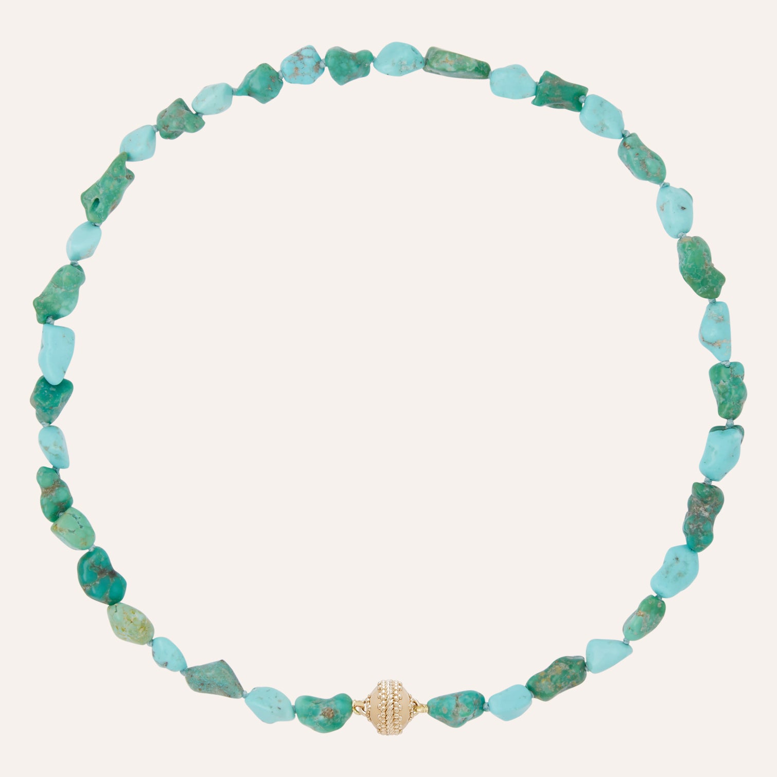 Multi-Turquoise Mini Necklace