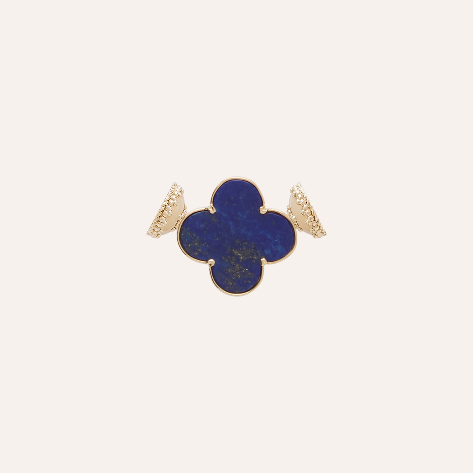 14K Lapis Petal Mini Centerpiece