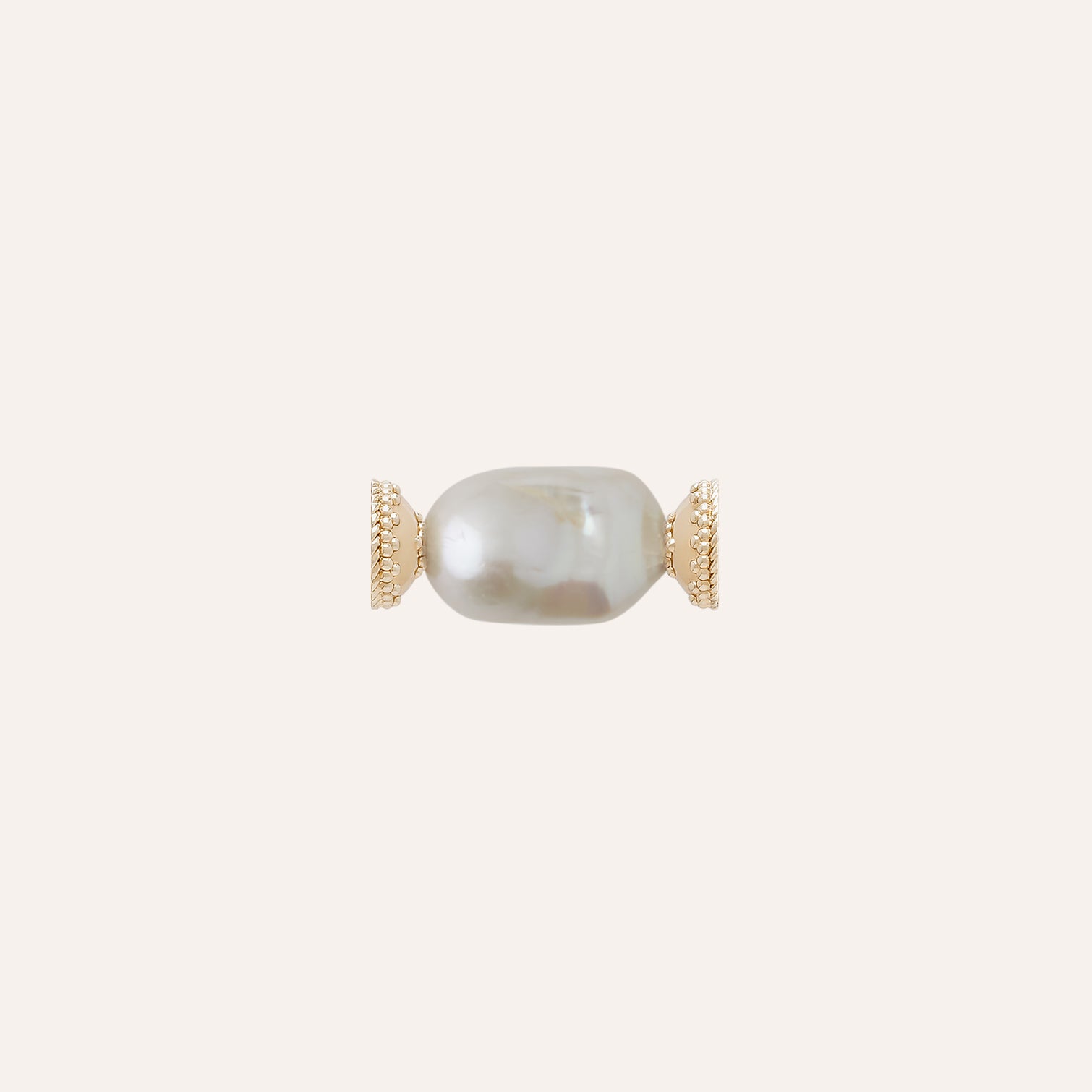 White Freshwater Baroque Pearl Mini Centerpiece