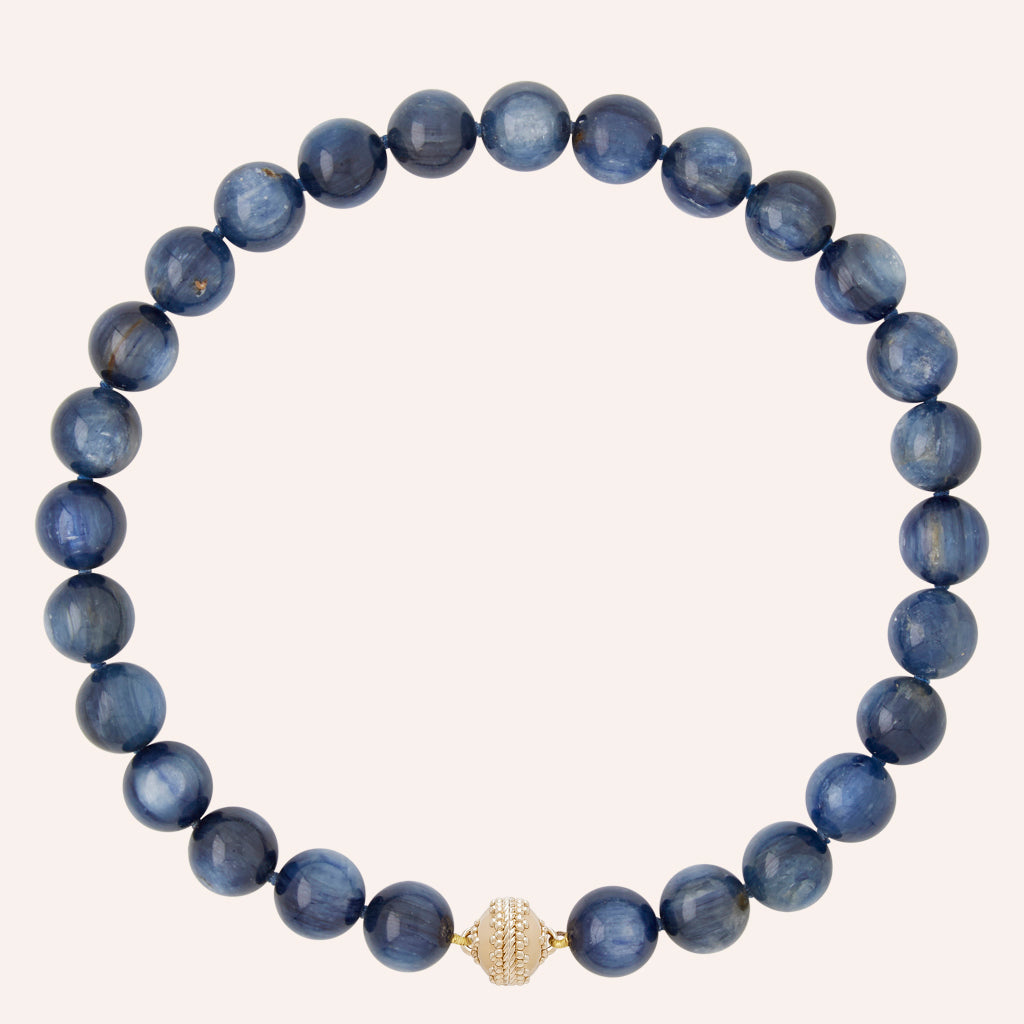 Victoire Kyanite 14mm Necklace