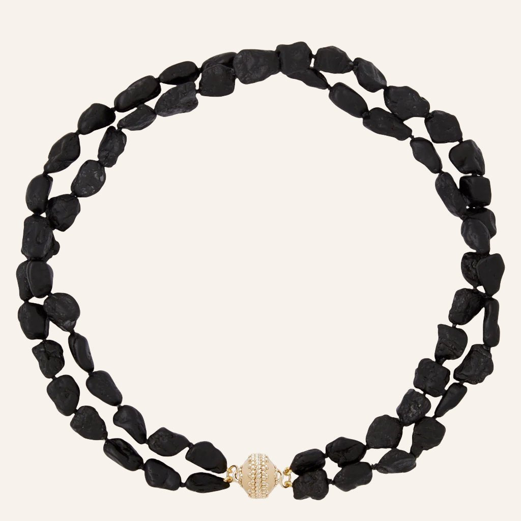 Black River Tourmaline Double Strand Necklace