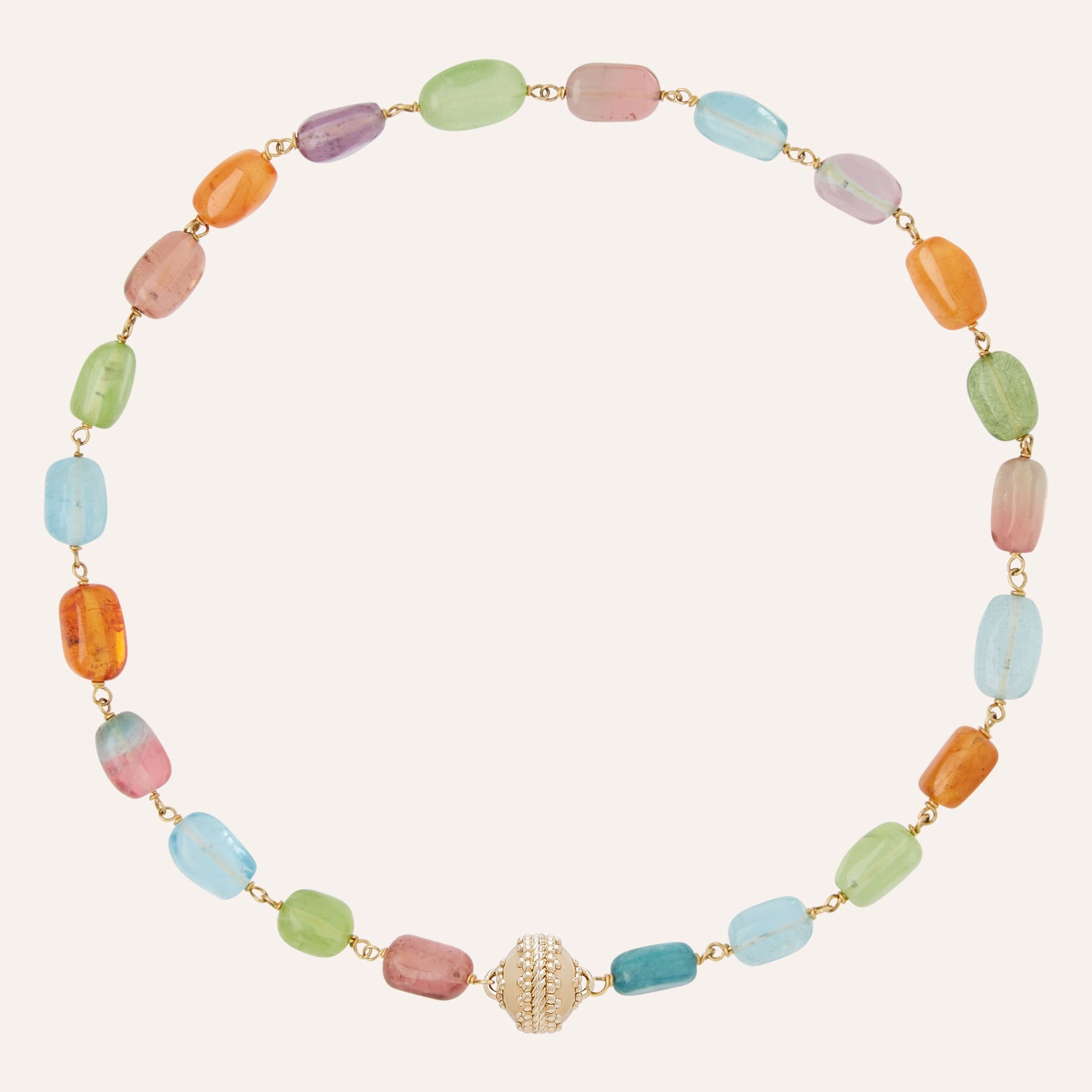 18K Caspian Candy Gem Necklace