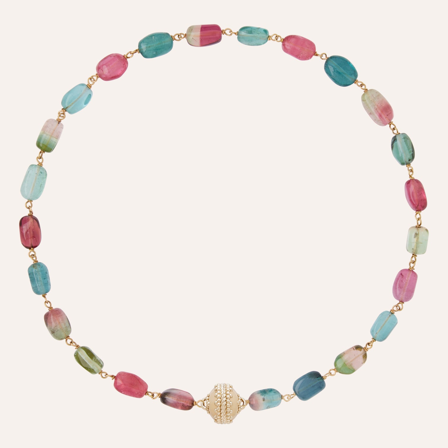 Caspian Candy Tourmaline Necklace