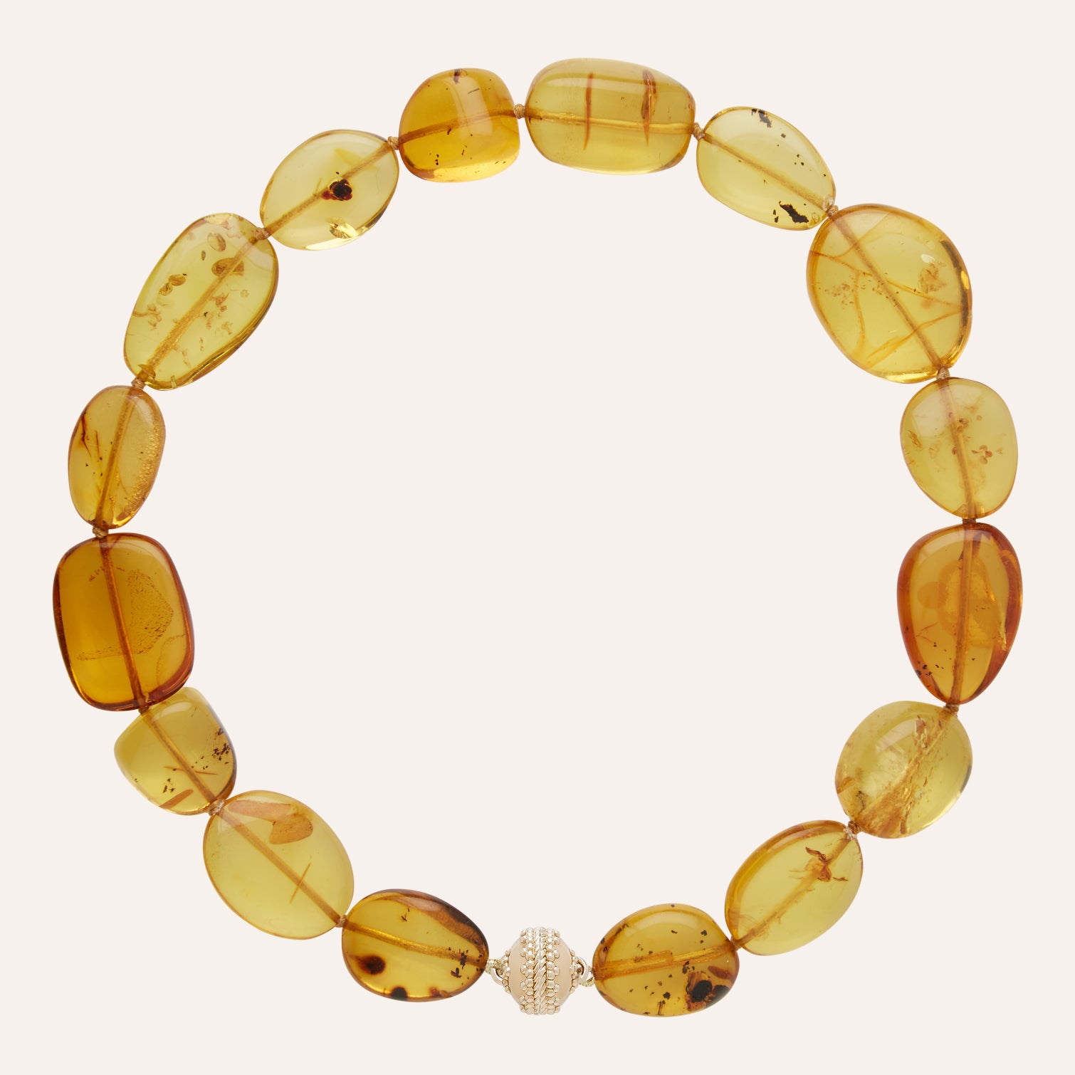 Helen Golden Amber Necklace