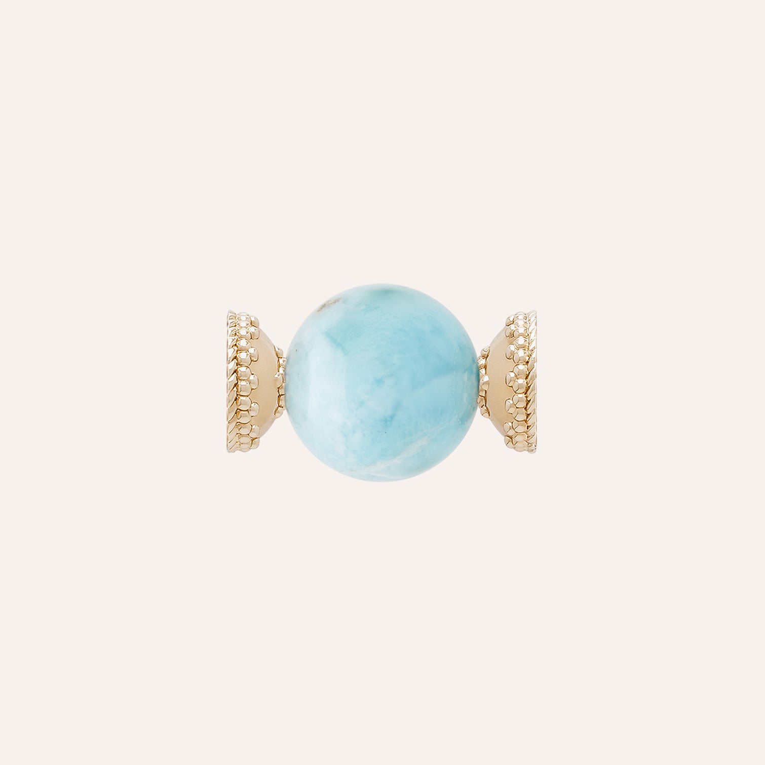 Victoire 18mm Blue Larimar Centerpiece