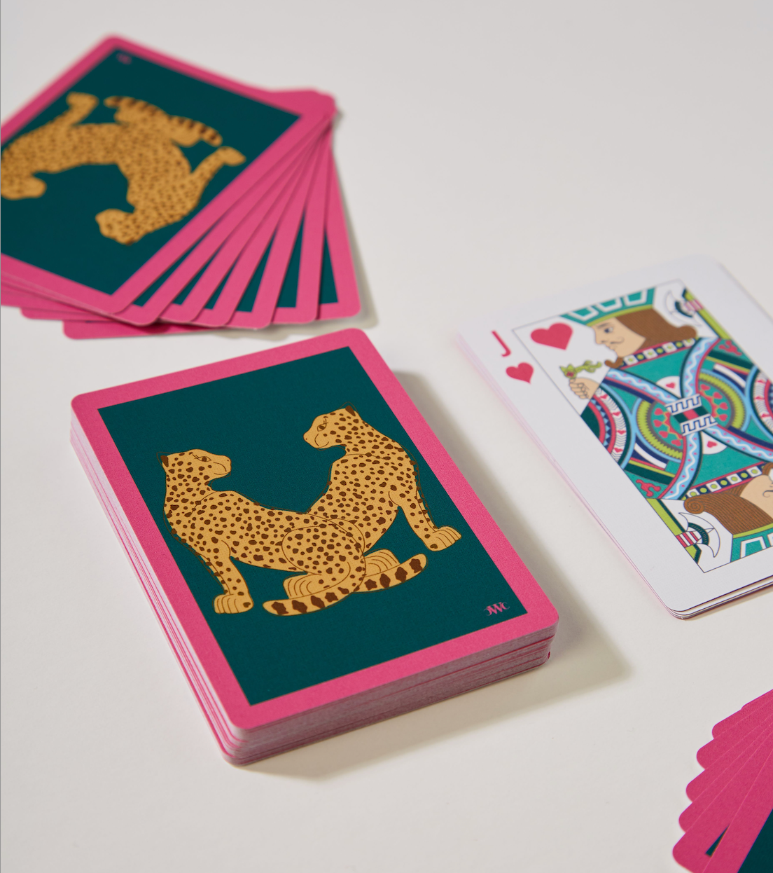 Cheetah Tango Playing Cards