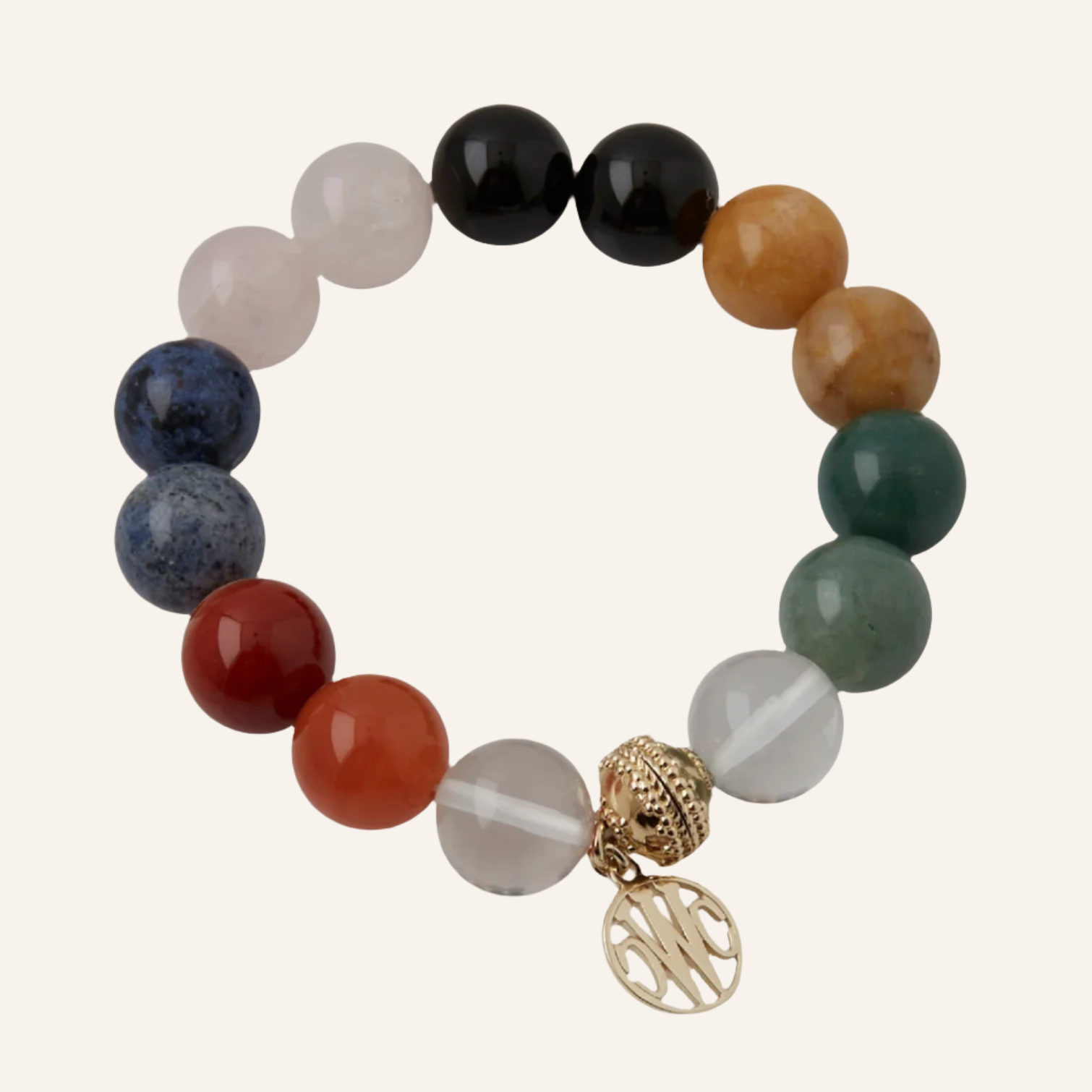 Victoire 14mm Mixed Stone Bracelet