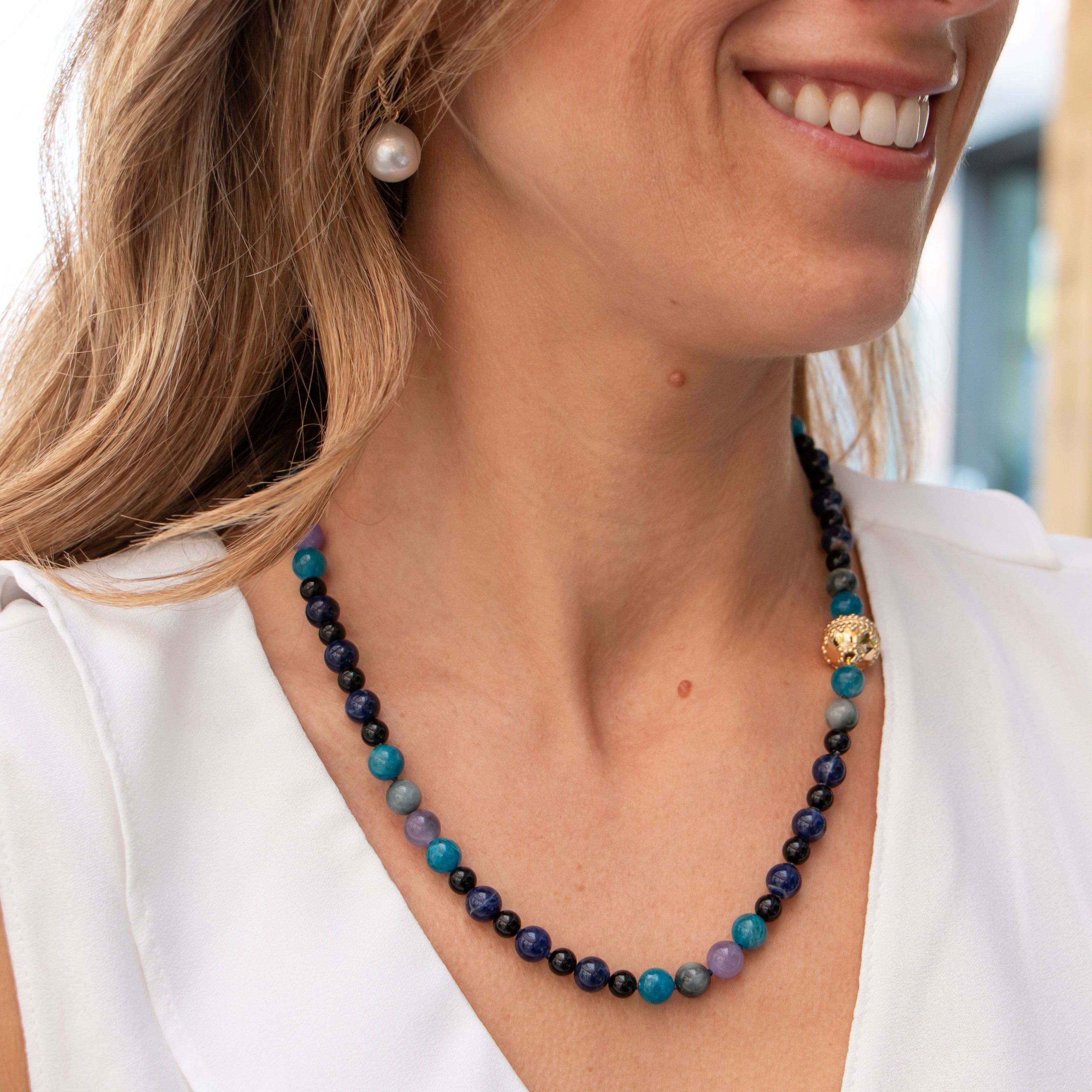 Victoire Multi Stone Necklace