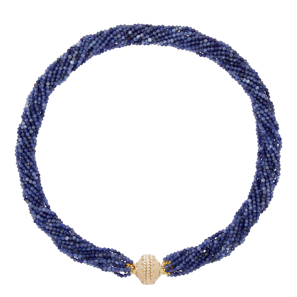 Michel Sodalite Multi-Strand Necklace